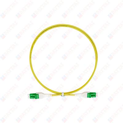 China FTTH lc/apc to lc/apc uniboot connector jumper 2.0mm 3.0mm G652D fiber optic drop cable patch cord for sale