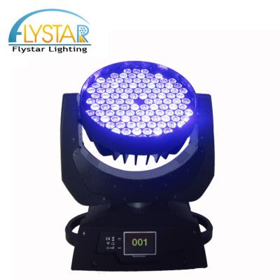 China Wash effect event wedding lighting dmx 108pcs*3w zoom led moving head wash light for stage for sale