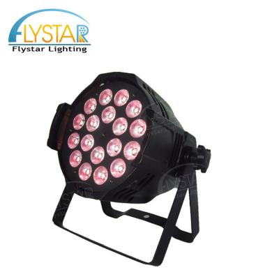 China ROAD best price led par box lights 18x15w rgbwa 5in1 DMX stage lighting for theatrical for sale