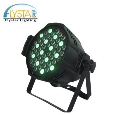 China Hotel factory price stage light equipment 54Pcs RGBW 4in1 led par light 54x3w for concert bar club for sale