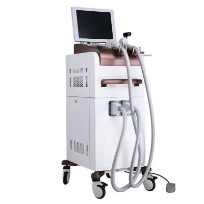 China Anti-puffiness Vacuum Windows WIFI Permanent 808nm diode laser hair removal machine with 2 handles for sale