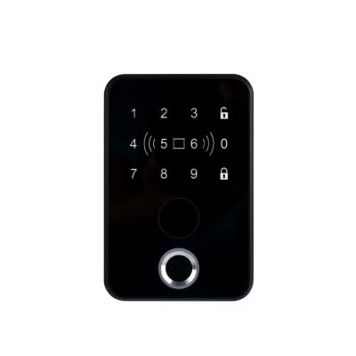 China Home Zinc Alloy Electric Apartment Ble Door Lock App Remote Management QR Code Smart Door Lock for sale