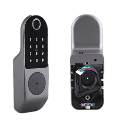 China High Security Smart Door Lock Smart Home Security Wireless WiFi Anti-theft Keyless APP Electronic Smart Rim Lock for sale