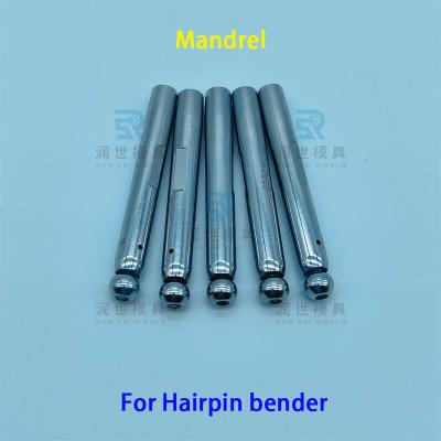 China Multipurpose Chrome Plated Finish Steel Mandrel For Hairpin Bender Or Return Bender for sale