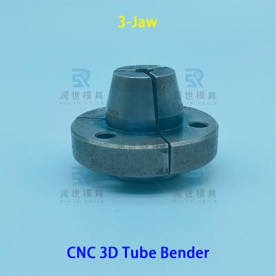 China DC53 Mold Steel 3 Jaw Chuck For Tube Bending And Punching Machine for sale