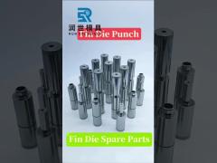 Fin die punching concave convex die