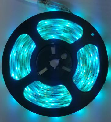 China 5M Brighter Home HOME Decoration Color Changing Smart App Controlled RGB Led Strip Lights for sale