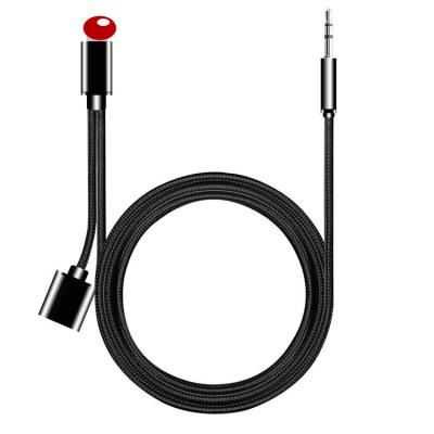 China Plug and play 2 in 1 stereo aux cable. Earphone 3.5mm Charging Cable Splitter Audio Adapter For Iphone for sale