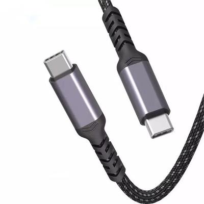 China MP3/MP4 Player TYPE CM TO TYPE CM 3.1V C W/E-MARKER 10G 5A 100W High Speed ​​PD Fast Charging Cable For Computer for sale