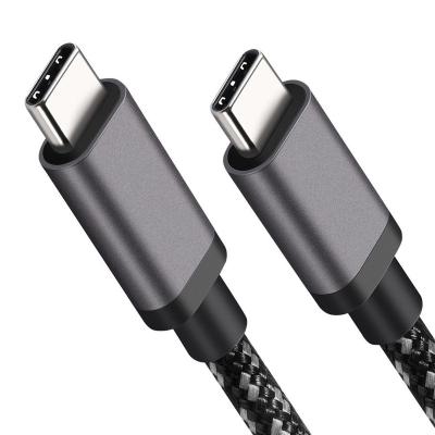 China USB C 3.1 Gen 2 Cable 10Gbps 4K Fast Charging Cable 10Gbps 4K Video Data Transfer Braided+Aluminum Alloy USB C For Matebook Macbook Pro for sale