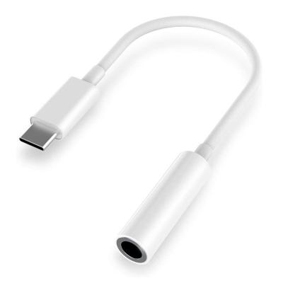 China Plug and Play Universal Type C to Aux Adapters. 3.5mm Cable USB C C Adapter Audio for sale