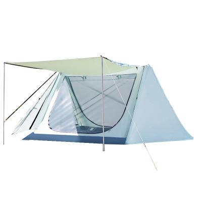 China Factory supply convenient mountain outdoor portable camping tent diagonal tying type for sale