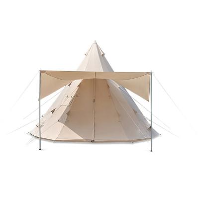 China Diagonal Tying Type One Room Outdoor Lounge Cloud Vessel Tunnel Tent For 4-5 Person for sale