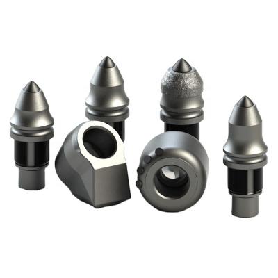 China Core Drilling Core Drilling Tools Tungsten Carbide Tilted Cutter Round Rotary Shank Stacking Auger Drill Bits for sale