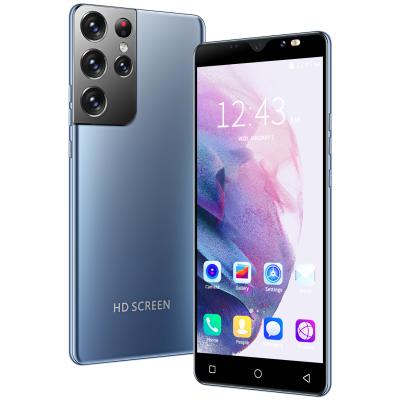 China Dual SIM Card Factory Price 3800mah 5 Camera Drop Screen 10 Core Face Recognition Fingerprint Unlock 5G Mobile Phone for sale