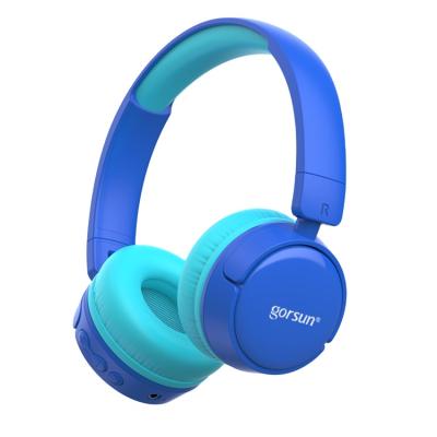 China Durable E62 Dual Mode Wired and Wireless Audio Safe Kids Headphone 85db/90db Volume Earphone with Powerful Battery for sale