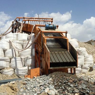 China energy & Washing Sand Gravel Vibrating Screen Gold Mining Plant for sale