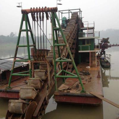 China energy & China Bucket Mining Line Gold Dredge Supplier for sale