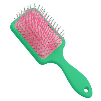 China Nondisposable Custom Professional Hair Comb Brush Sleek Paddle Hair Brush for sale