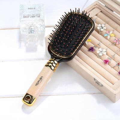 China Nondisposable Professional Nylon Soft Smooth Paddle Brush Hair Paddle Detangling Hair Brush for sale