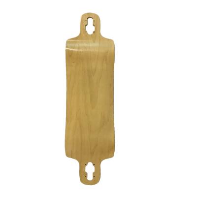 China New Adult OEM Drop Down Angled Longboard With Canadian Maple For Long Skate Board for sale