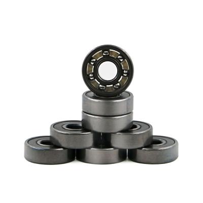 China 627 RS Pro Scooter Bearing Gold Rainbow Color 608 RS Titanium Quality Skate Bearing For Skateboard Longboard ScooterGun Metal Color 608 RS Pro Quality for sale