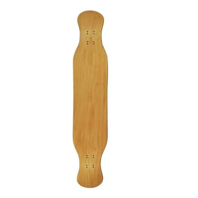 China Adult Custom New Canadian Maple Longboard Longboard Deck with High Quality PU Mount Wheel 2022 for sale