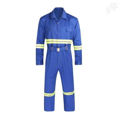 China Custom Scratch Dustproof Flame Retardant Reflective Gas Station Work Clothes Factory Electronic Work Clothes for sale