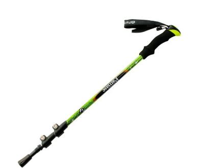 China Useful and Portable 3 Section Custom Lightweight Telescopic Folding Aluminum Outdoor Ski Walking Hiking Poles Trekking Poles for sale