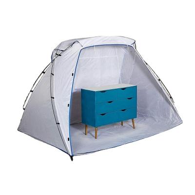 China Diagonal Tie Type Small Portable Foldable White Shelter Tents Foldable White Spray Paint Booth DIY Furniture Paint Spot Shelter for sale