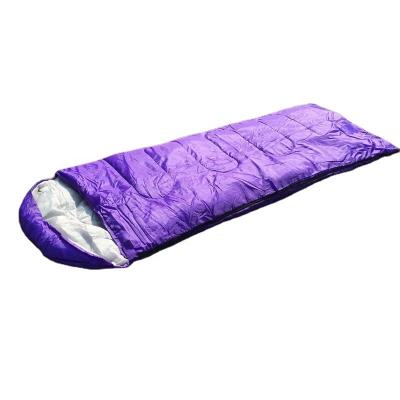 China Hybrid Type Lightweight Camping Envelope Cotton Filler Sleeping Bag For Travel for sale