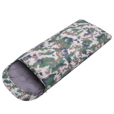 China Envelope Type Sleeping Bag For Adults Autumn/Winter Quilt Envelope Style Camouflage Splicing Sleeping Bag for sale