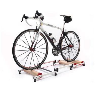 China Easy Installation Home Bicycle Roller Aluminum Alloy Trainer Health Bike Fitness for sale