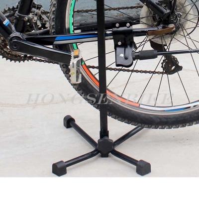 China Bike Steel Rack Maintenance Work Repair Floor Storage Display Rack Tool Recycling Black for sale