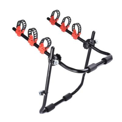 China New Space Saving 3 Bicycle Bike Rack Hitch Mount Carrier Car Truck SUV Bicycle Rack For Car for sale