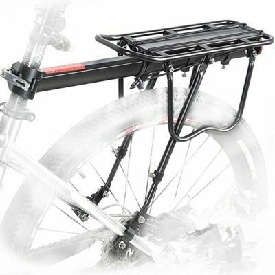 China Bicycle Easy Rear Carrier Bicycle Rack Adjustable Quick Release Luggage Carrier for sale