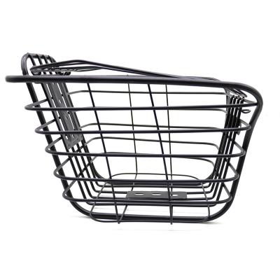 China New-fashion sturdy iron front basket for electric bicycles for sale