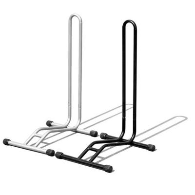 China Wholesale Steel Stand L type MTB Bike Bicycle Step Stool/City Bike/Road Bike Parking Rack Floor Display Stand Recycling Repair Work for sale