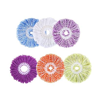 China Sustainable High quality factory wholesale washable easy life magic clean dust mop head microfiber mop refill for sale