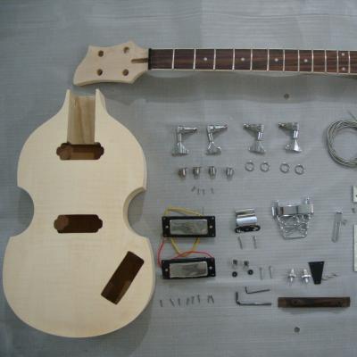 China Unfinished Violin of Basswood Bass Guitar For Sale/Bass Guitar DIY for sale