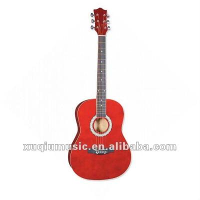 China Basswood small size acoustic guitar for sale/wooden guitar for beginner for sale