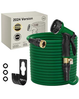 China Adjustable expandable garde Water Garden Hose Set 25ft  50ft 100ft Extendable Light Weight Extension Watering garden Hose for sale