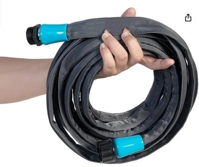 China Flexible ostech Jacket Fabric Flat Water Garden Hose for sale