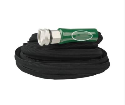 China Adjustable Garden Supplies Drip Irrigation Hose 25 Ft Heavy Duty-Water Hose With Spray Fog Nozzle for sale