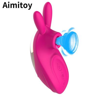 China Wholesale Tongue Vibrator Usb Rabbit Filling Vibrator With Suction G-Spot Clitoris Stimulation Breast Cat Sucking Clit Toy Vibrator for sale