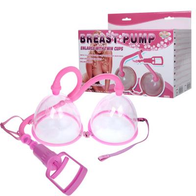 China Two Cup Lifting Breast Massager Two Cup Lifting Chest Massager Female Breast Enhancement Enlargement Beauty Massager Machine for sale