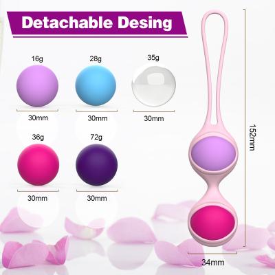 China High Quality Change Balls Women Vagina Tighten Stick Exerciser Dumbbell Smart Kegel Exercise Device For Women Tightening for sale