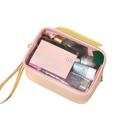 China ZHANGKELI Single Women's Daily Single Shoulder Women's School Life Bag Multifunctional Travel Bag Large Capacity Toiletries Storage Portable Cosmetic Bag for sale