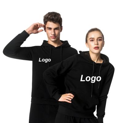 China MOTE-AC237 Custom Logo High Quality CottonUnisex 100% White Anti-pilling Branded O Neck Sweatshirt Solid Pullover Hoodie Wholesale for sale