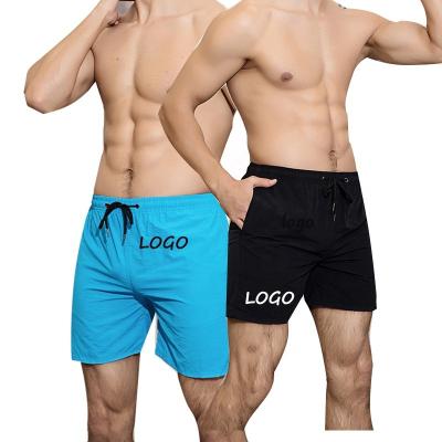 China MOTE-ZC565 QUICK DRY White Jogger Low Moq Shorts Casual Candy Color Mens Summer Drawstring Nylon Swim Shorts for sale